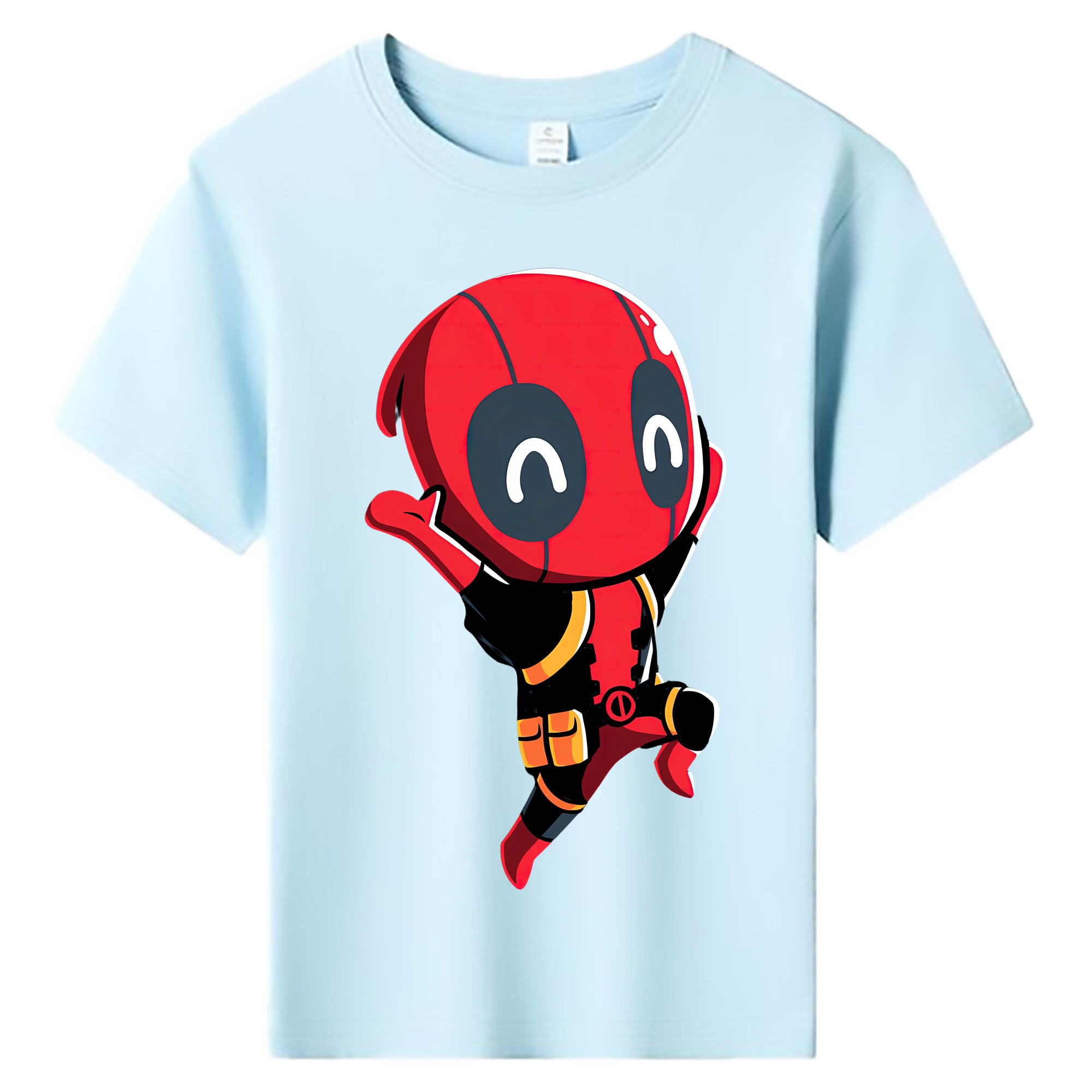 Deadpool デッドプール 綿100％キッズTシャツ（フロントプリント）